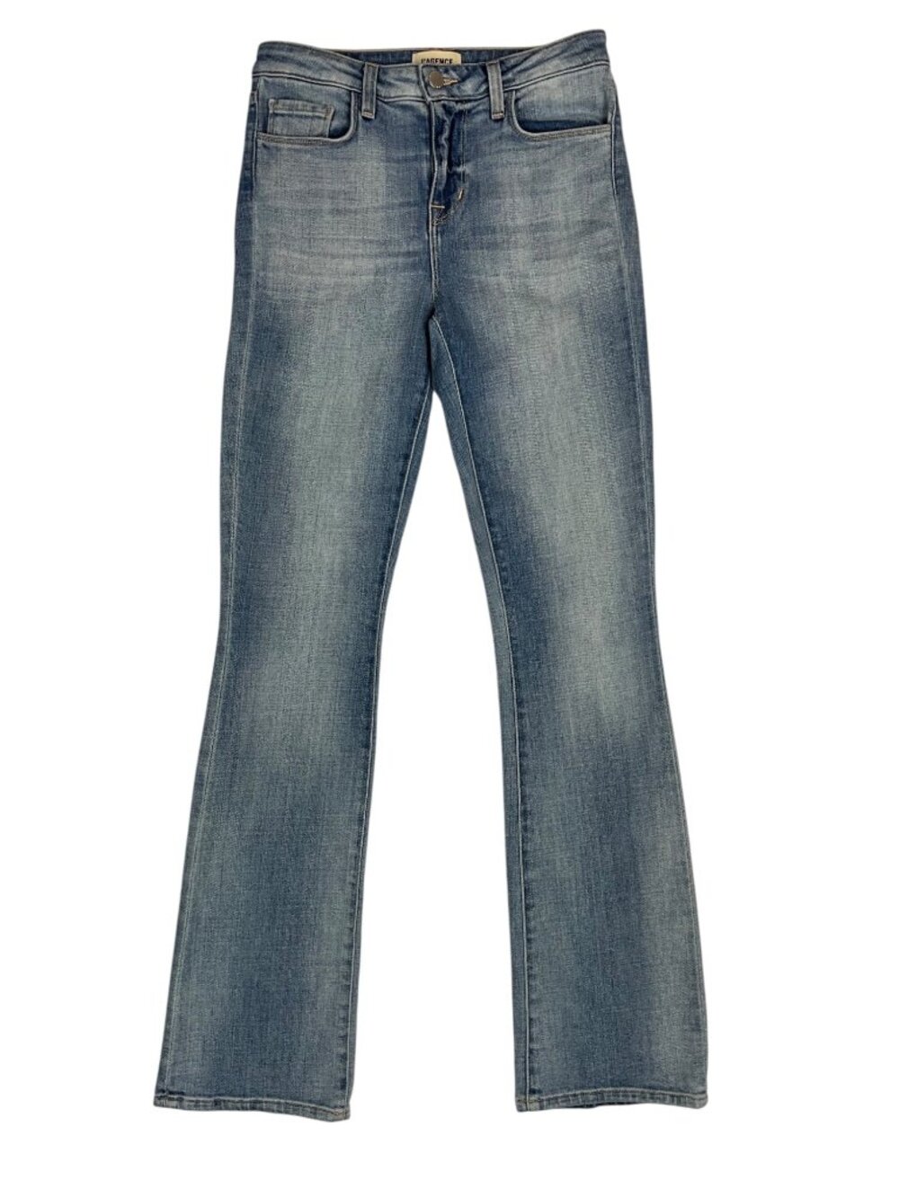 L'AGENCE Oriana High Rise Straight Leg Jean 25 Highland